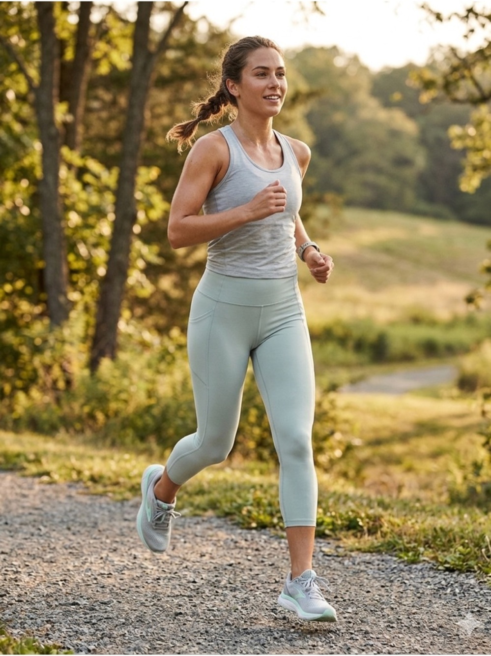 Old Navy Active Powersoft High-Rise Leggings Mint Green Size XLP